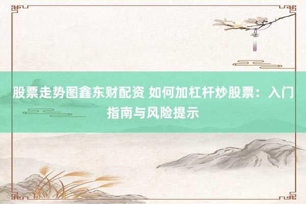 股票走势图鑫东财配资 如何加杠杆炒股票：入门指南与风险提示