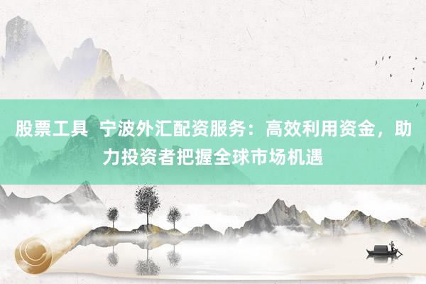股票工具  宁波外汇配资服务：高效利用资金，助力投资者把握全球市场机遇
