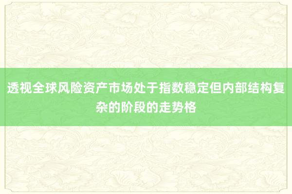 透视全球风险资产市场处于指数稳定但内部结构复杂的阶段的走势格